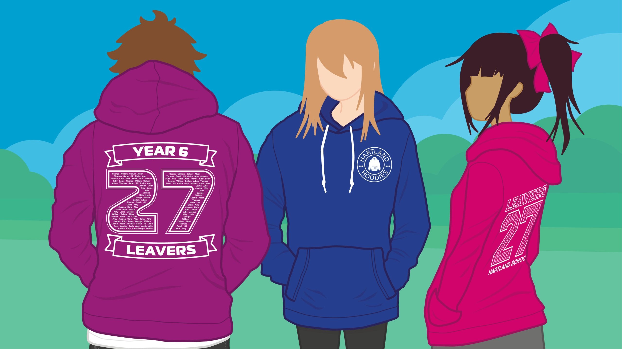 Choose from a huge variety of colours